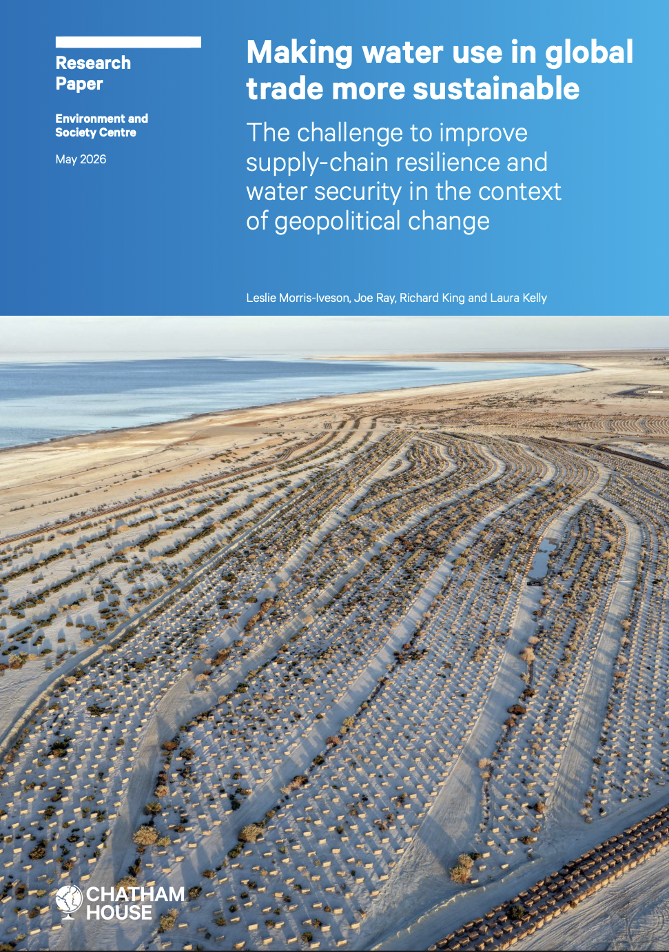 Making water use in global trade more sustainable - Fair Water Footprints